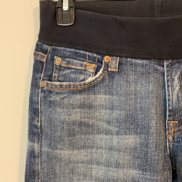 7 For All Mankind Pea in the Pod Maternity Jeans - Picture 5 of 9